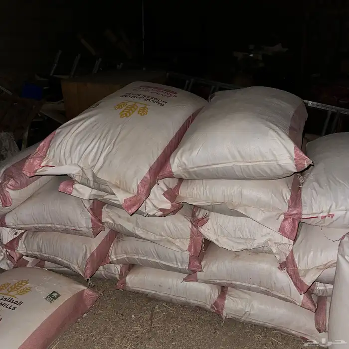 حشف تمر سعف مع تمرمخلوط مكينه حلال حشف مواشي وغنم للبيع سعف 5