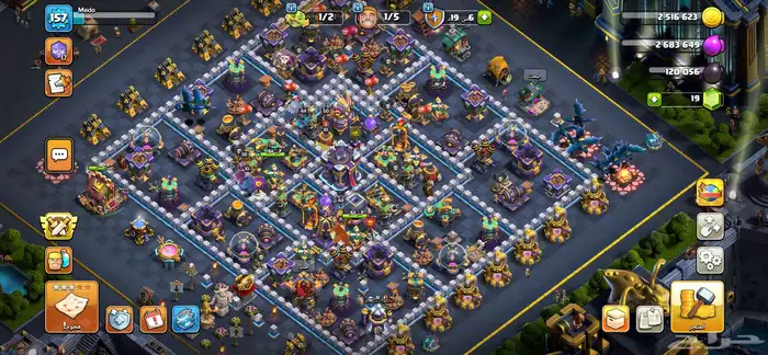 كلاش تاون15 0