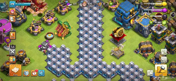 حساب كلاش تاون 12 مااكس (بيعت الله يبارك له) 8