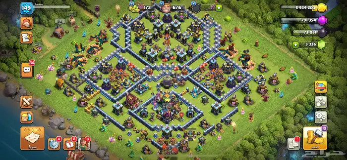 حساب كلاش تاون 14للبيع 0