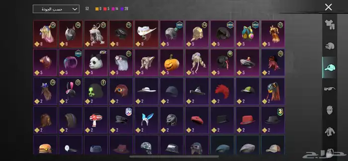 حساب ببجي للبيع لفل 63 2