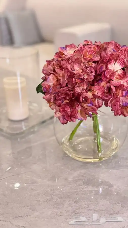 فازات ورد صناعي بماده الريزن 1