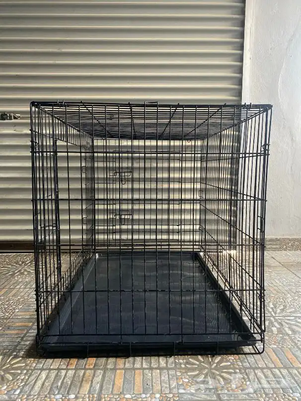 قفص كلاب كبير( Feandrea ) كمامه و ليش 3