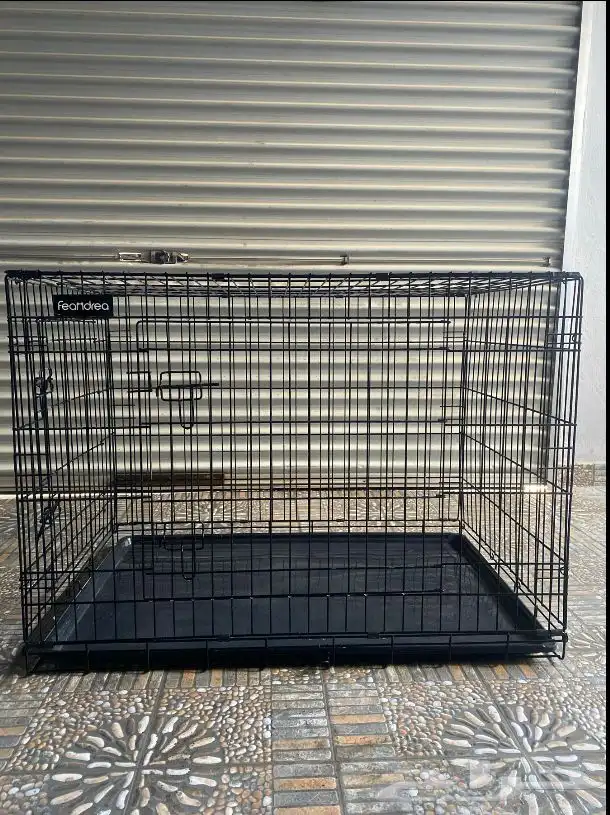 قفص كلاب كبير( Feandrea ) كمامه و ليش 0