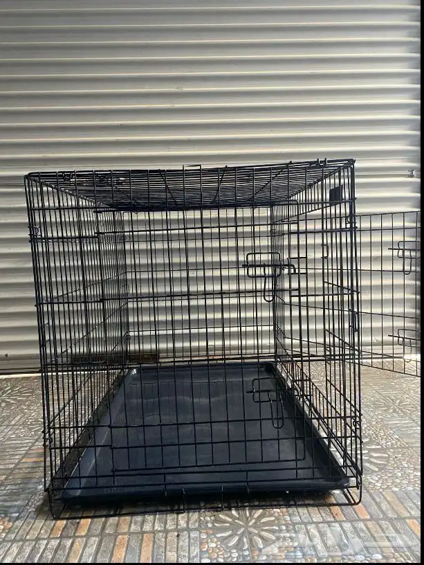 قفص كلاب كبير( Feandrea ) كمامه و ليش 1