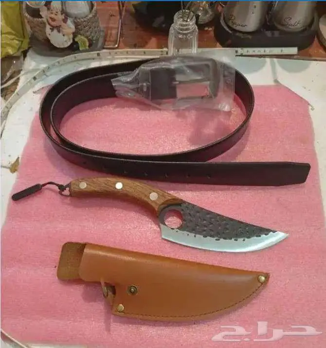 سكاكين للجزار والمطبخ وملاعق وشوك 0