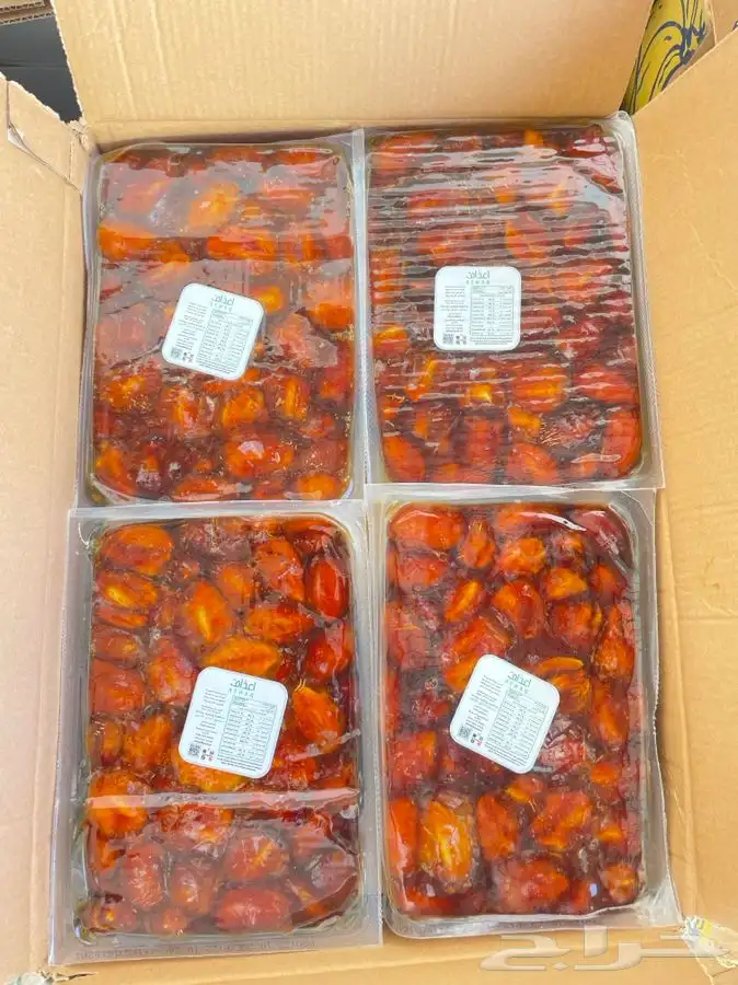 يوجد تمر اخلاص طيب ونظيف ومقمع وحبه كبير وفيه نوع حبه وسط 3