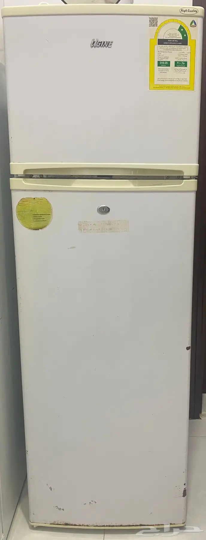 ثلاجة يوجين 13 قدم نظيفة وممتازة 0