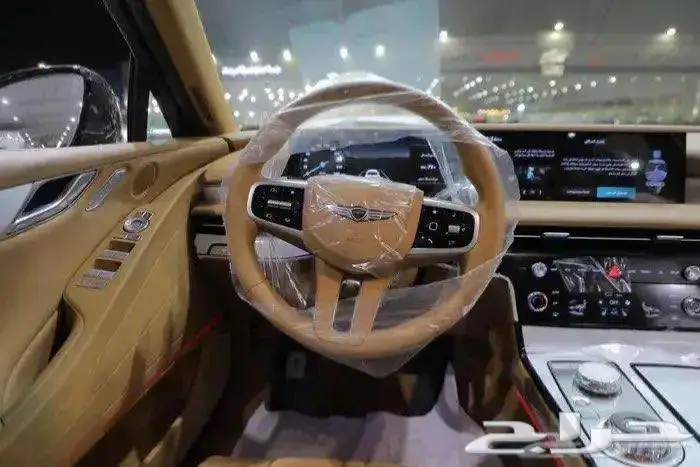 جينيسس G80 بريستيج بانوراما جلد اربعة سلندر موديل 2026 16