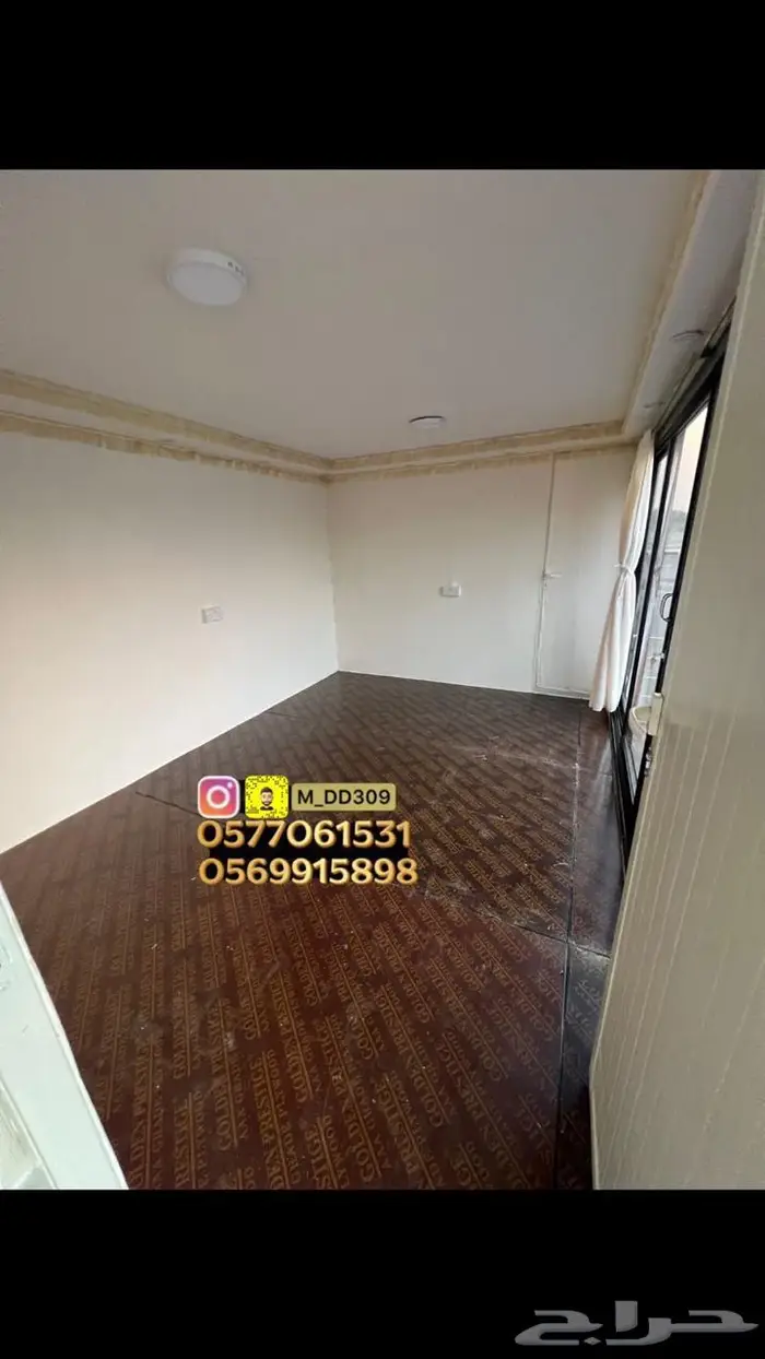 كرفان مجلس وغرفه ودوره مياه ومطبخ جديد 8