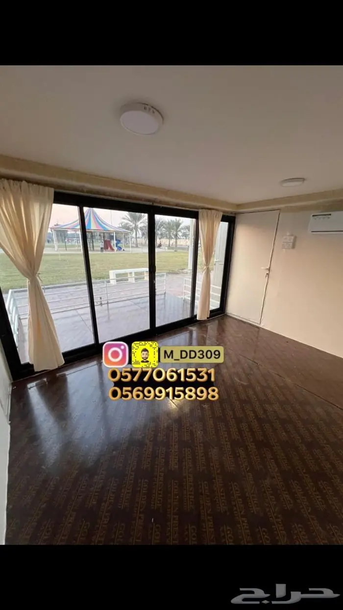 كرفان مجلس وغرفه ودوره مياه ومطبخ جديد 6