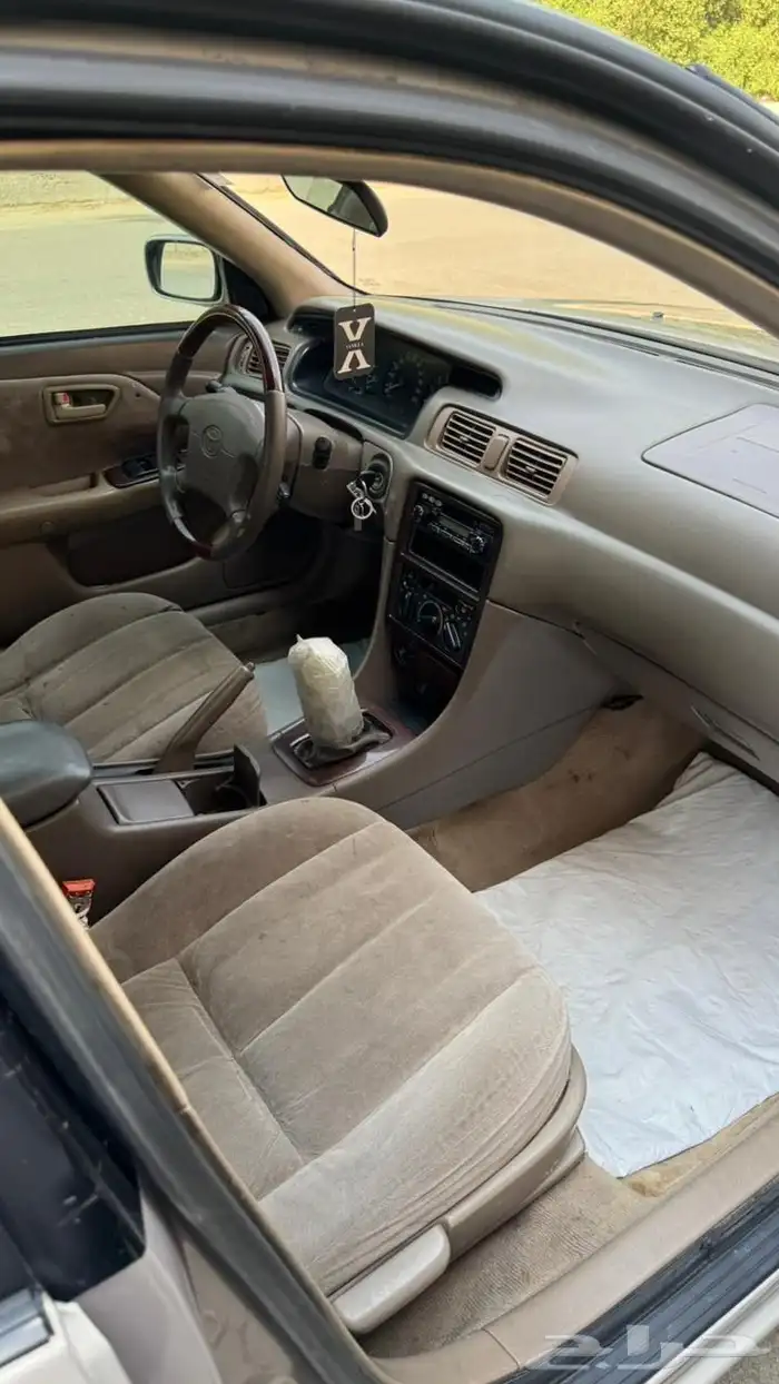 للبيع كامري 2002 GLE لون كشميري فل كامل 11