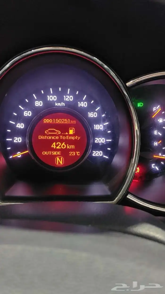 كيا ريو موديل 2013 نص فل ممشى 150 الف كم 2