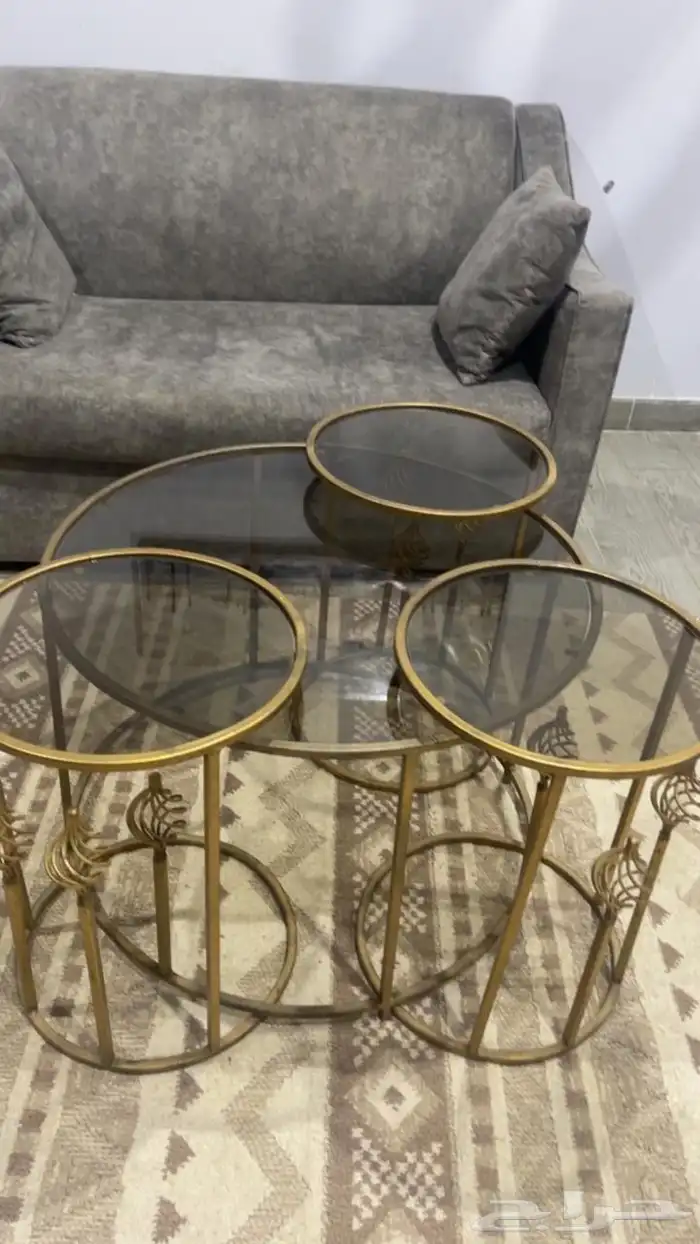 اثاث صالة و مكتب خشبي 1