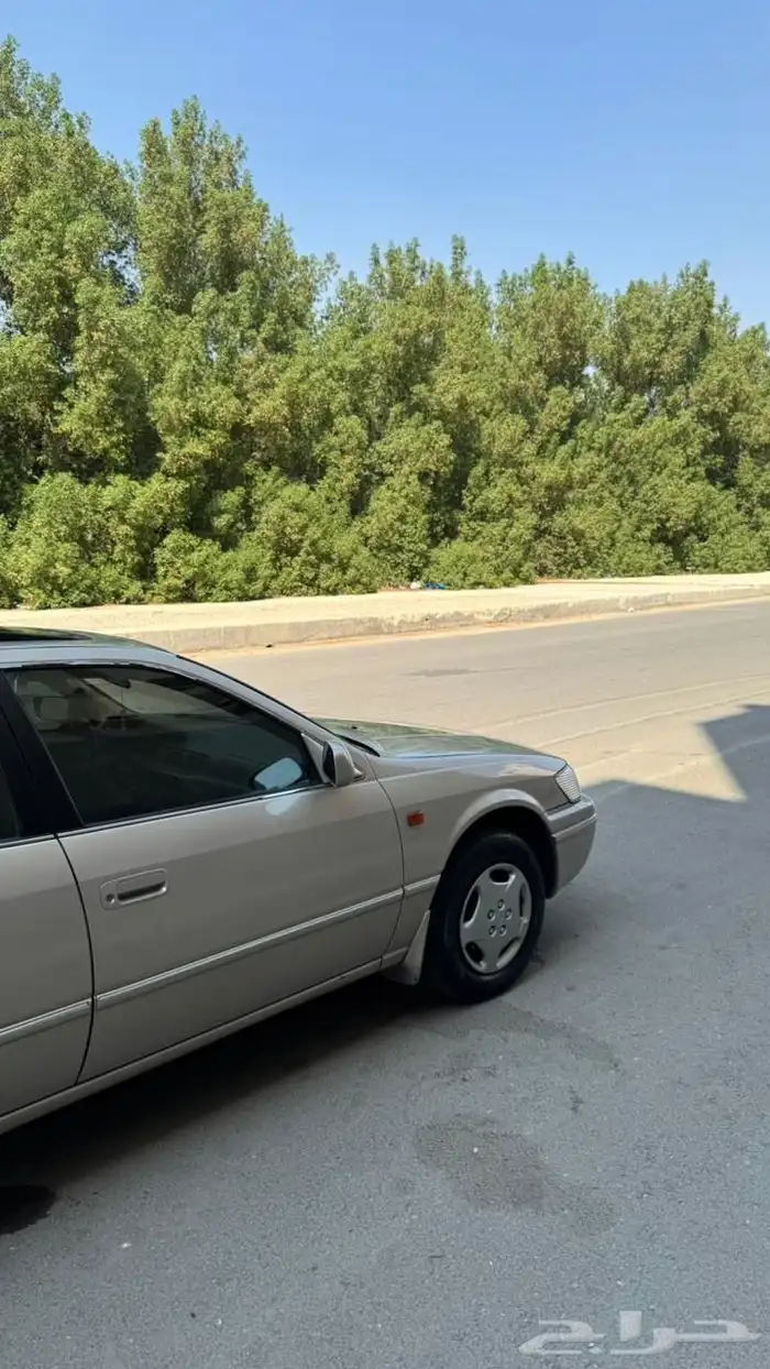 للبيع كامري 2002 GLE لون كشميري فل كامل 10