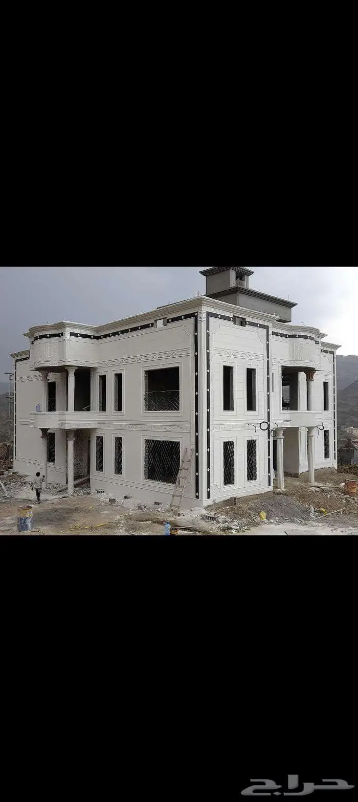 ديكوار اسمنتي بديل الحجر ليسه ملونه تصميم الحجر 17