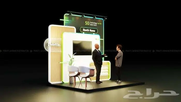 تصميم و تنفيذ بوثات المعارض والفعليات مصنع متخصص تواصل معنا 8