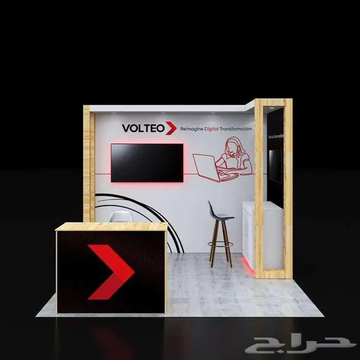 تصميم و تنفيذ بوثات المعارض والفعليات مصنع متخصص تواصل معنا 4