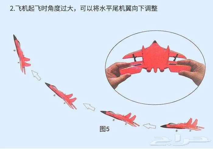 طائرة كهربائية فلين احدث موديل بحجم متوسط 21