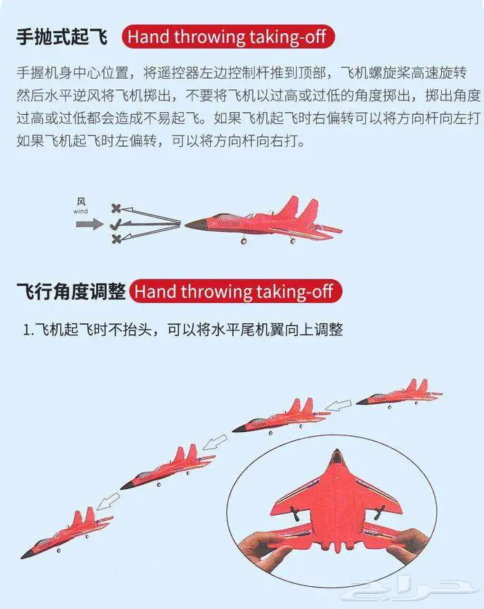 طائرة كهربائية فلين احدث موديل بحجم متوسط 20