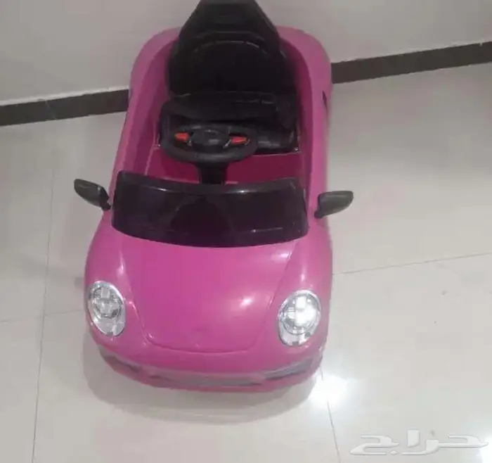 عربه اطفال شبه جديده مع اغاني اطفال وريموت 0