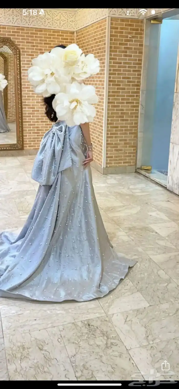 فستان زواج مناسبات من مصممه سعوديه 0