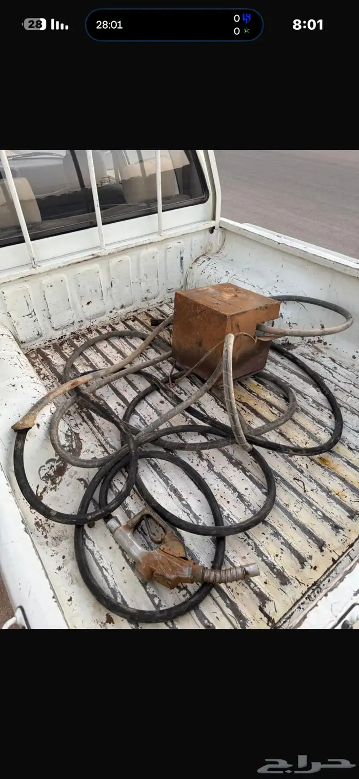 خزان ديزل   هوز مع دفاع عرض 180 طول 120 عمق 120 1