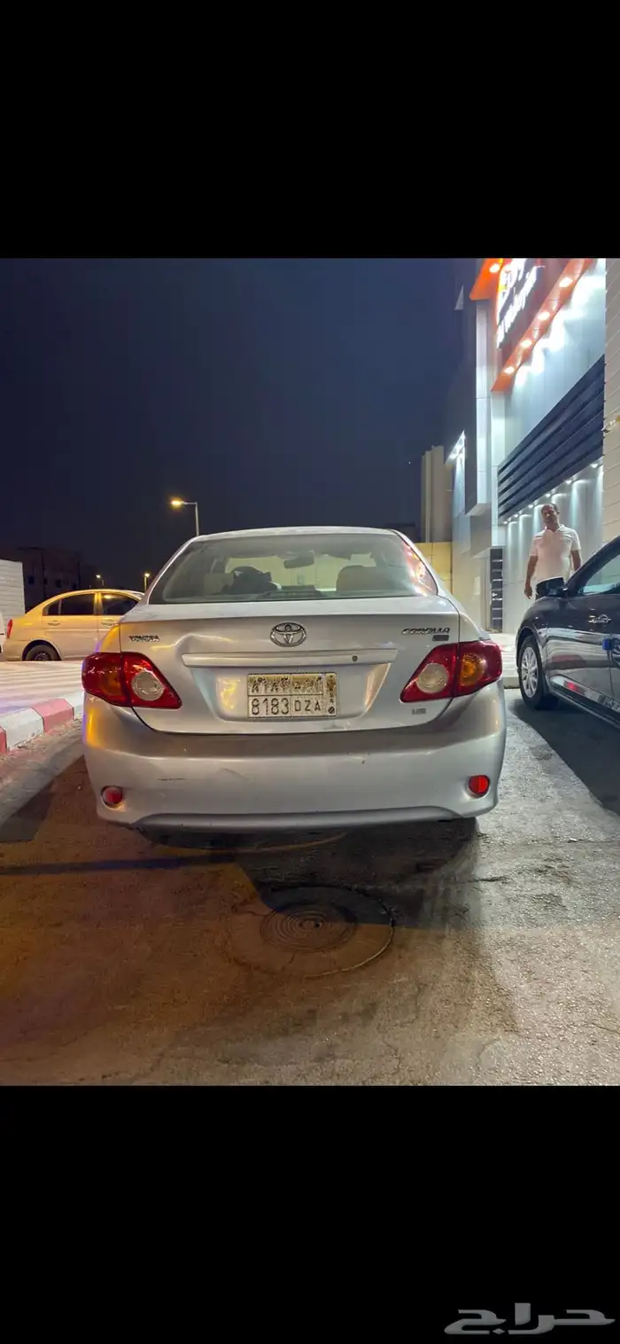 كورلا 2009 نظيفه قير عادي 2