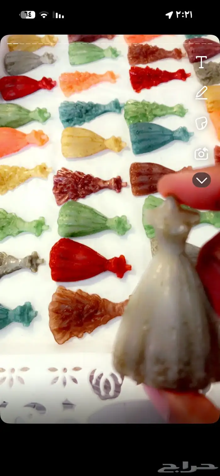 توزيعات بخور مستكه معطر بأشكال والوان وروائح مميزه 1