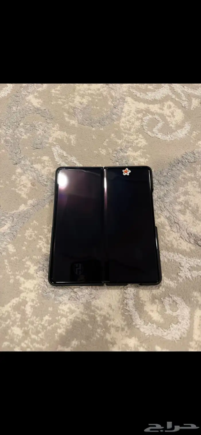 جالكسي Z فولد 5 اسود نظيف مخزن مع اكسسورات 1