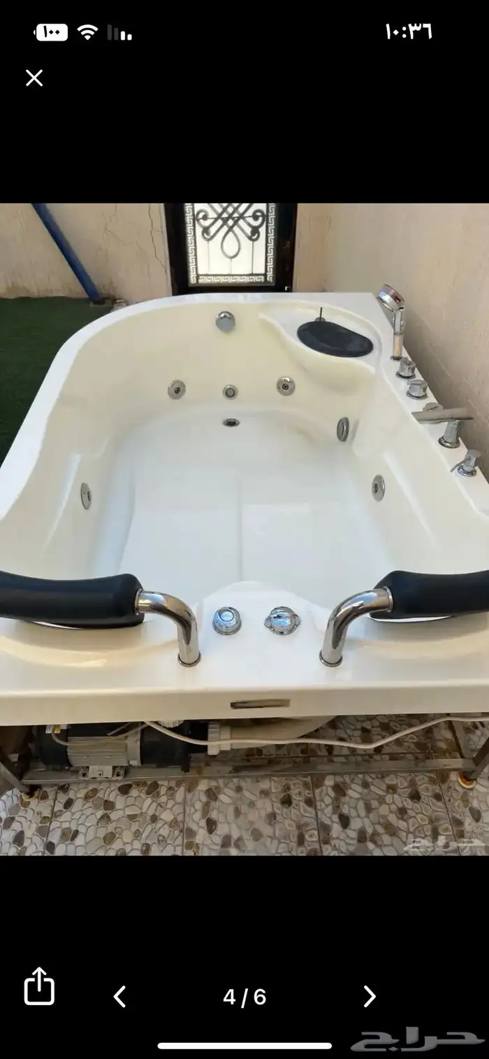 جاكوزي الطول 180 سم والعرض 120سم والارتفاع 60 شركه المهيدب 3