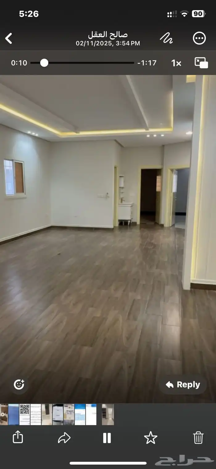 شقة للإيجار السنوي حي النرجس ( القمراء 3) 2