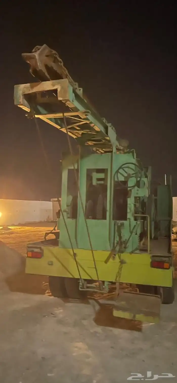 حفار للبيع ألبي موديل 1993 نقل خاص محدد وفحوص ومأمن 2