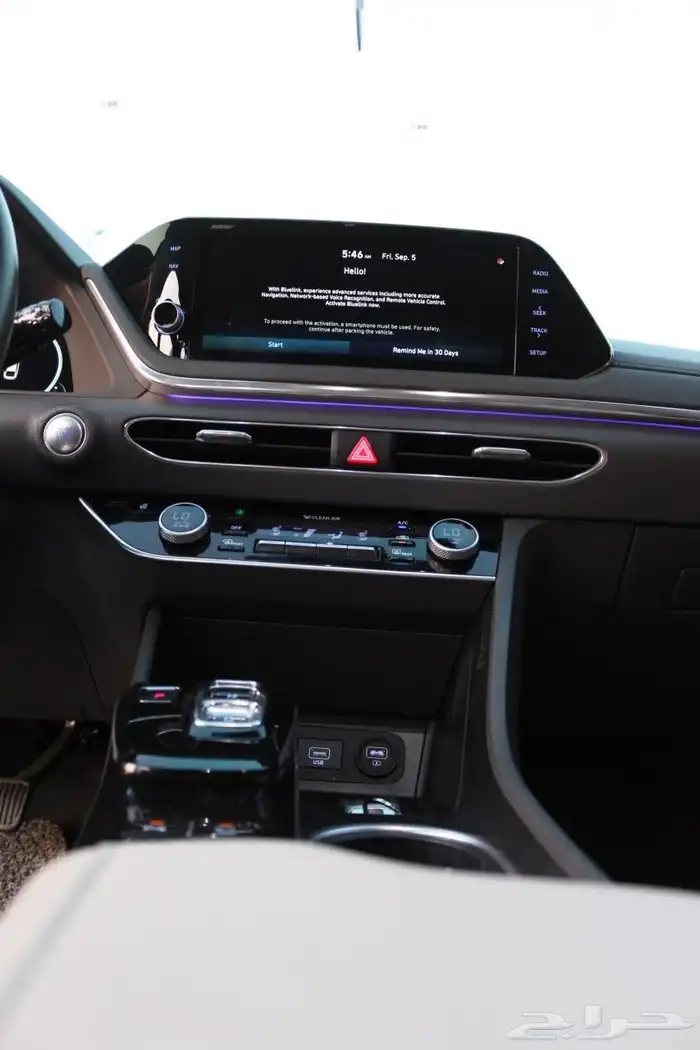 سوناتا 2020فل أبشن وارد كوريا بطاقة جمركية 21