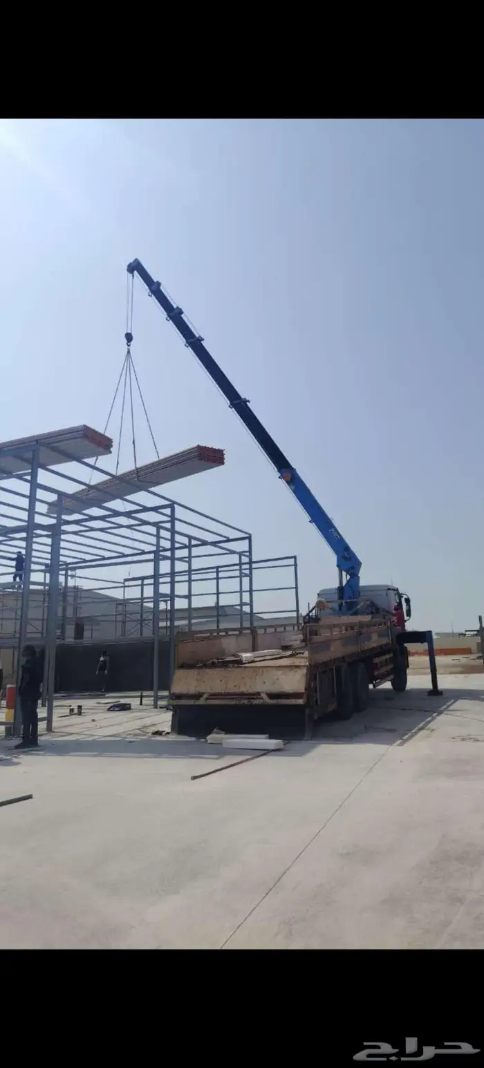 ايجار كرينات وسطحات وبوم ترك وباسكت 4