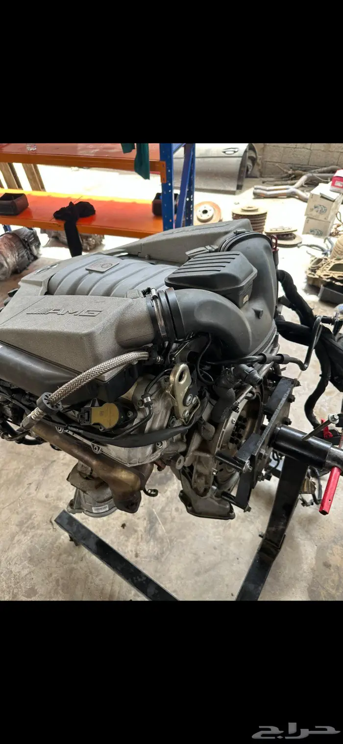 مكينة مرسيدس 63 AMG تنفس طبيعي 1