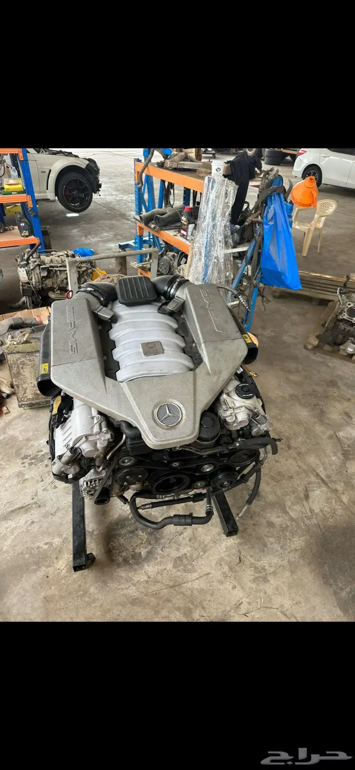 مكينة مرسيدس 63 AMG تنفس طبيعي 0