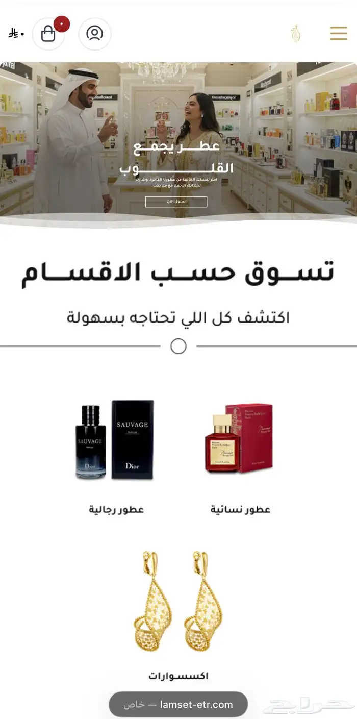 بيع المتجر الإلكتروني 0