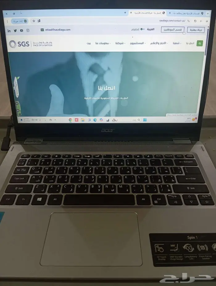 لاب توب ايسر نظيف ممتاز 1