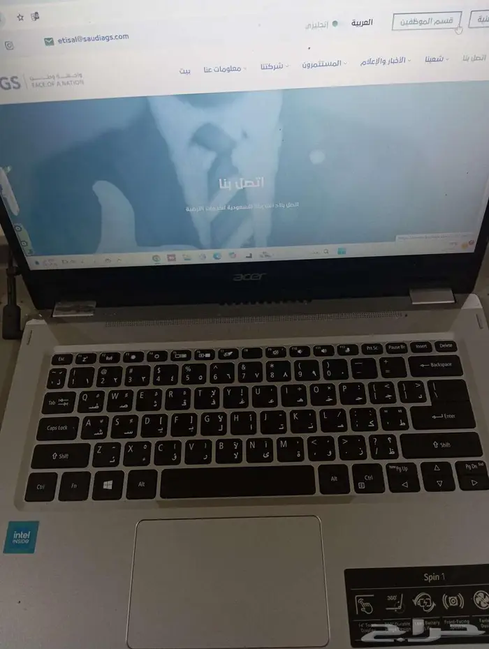 لاب توب ايسر نظيف ممتاز 2