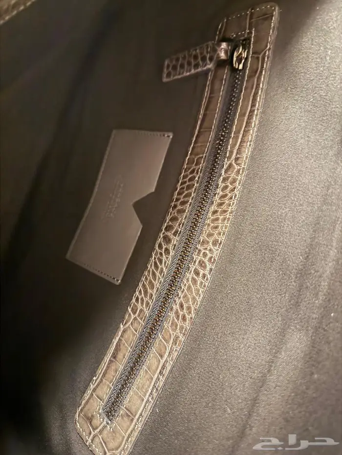 شنطة فرزاتشي قطعه لن تتكرر اصلي جلد تمساح 5