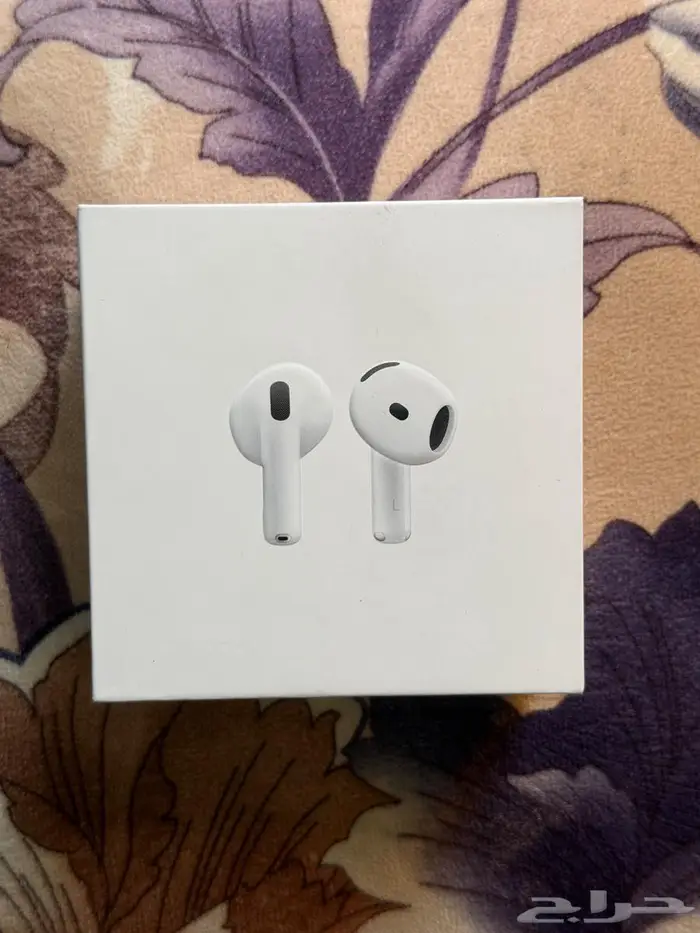 سماعة ايربودز 4 اخر اصدار جديدة بالكرتون ( لم تفتح ) 0