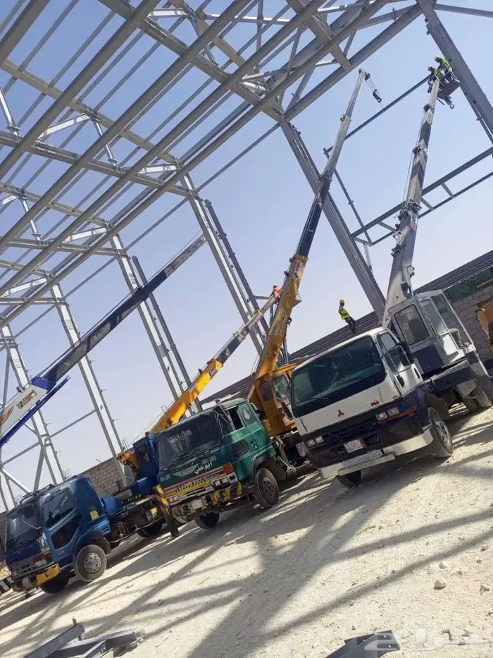 ايجار كرينات وسطحات وبوم ترك وباسكت 1