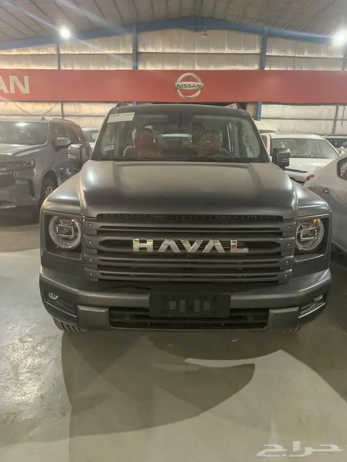 هافال 2026 نص فل و فل كامل لون اسود و رمادي مطفي 1