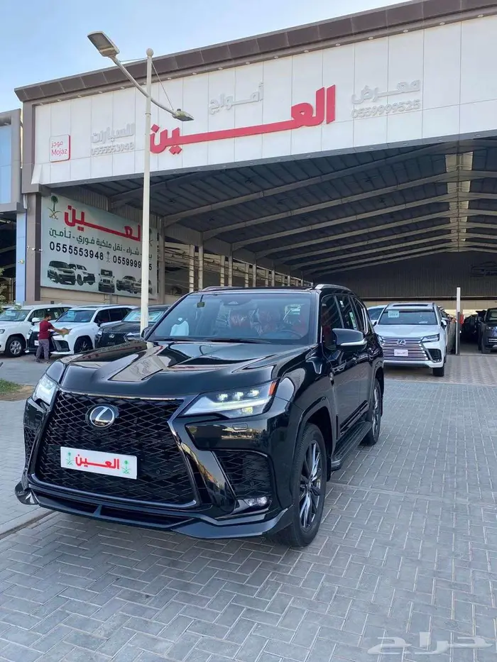 لكزس اف اسبوت الساير موديل 2025 عداد 10 الاف كم فقط 0