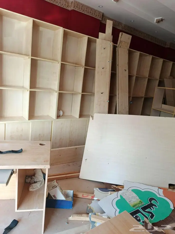 طاولتين ثقيلات حق كمبيوترات وارفف 14