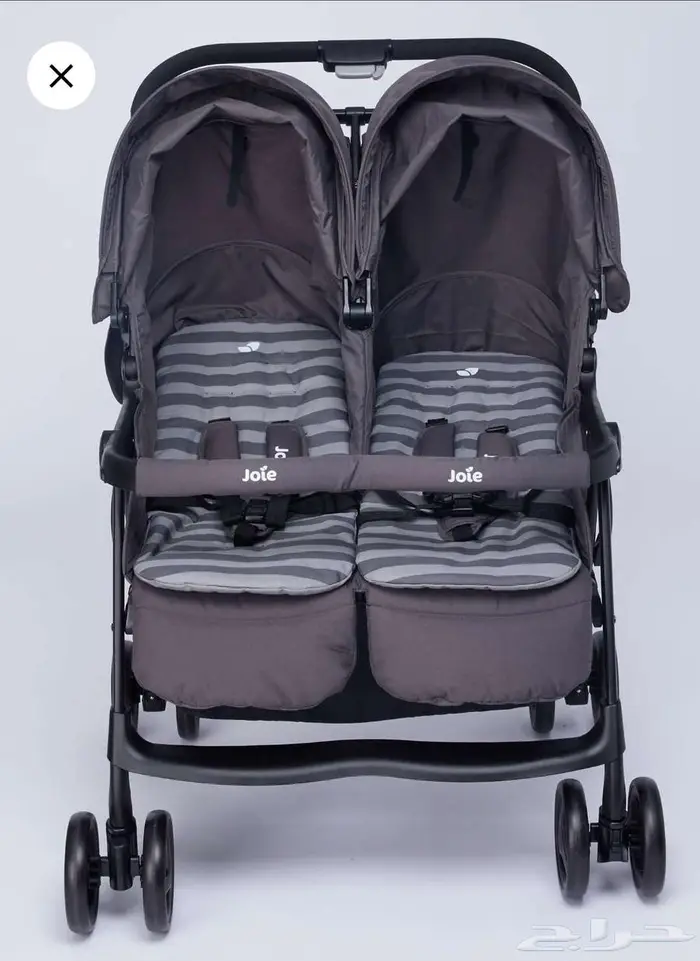 عربة اطفال  توأم 1