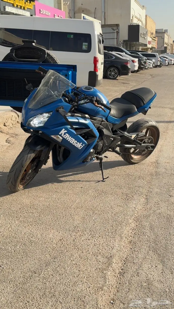 للبيع دباب نينجا كاواساكي 650 موديل 2013 0