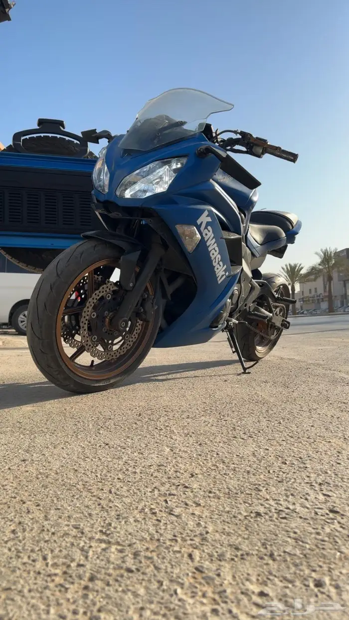 للبيع دباب نينجا كاواساكي 650 موديل 2013 5