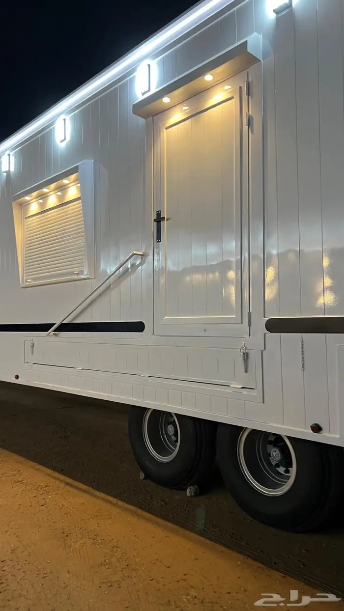 كرفانه شرايح 16 متر راكب طاقة مكيفات 8